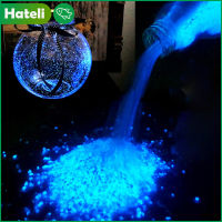 【HATELI】1Pc Aquarium Sand Glow ในทรายเรืองแสงเครื่องประดับตกแต่งทรายตู้ปลาหินตกแต่ง Sands สีชมพูสีฟ้า