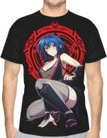 Highschool DxD Xenovia Shirts Novelty Summer 3D Printed Crewneck Short Sleeves Tops for Boys