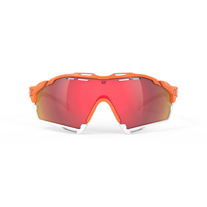 แว่นกันแดด-rudy-project-cutline-mandarin-multilaser-red-แว่นกันแดดสปอร์ต-แว่นกีฬา-ติดคลิปสายตาได้-แว่นปั่นจักรยาน-technical-performance-sunglasses