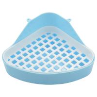 Rabbit Toilet Litter Tray,Small Animal Toilet Corner Potty, Pet Litter Trays Corner for Rabbit, Hamster