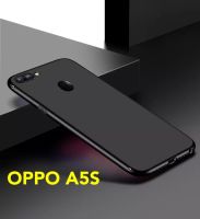 [ส่งจากไทย] Case OPPO A5S เคสโทรศัพท์ออฟโบ้ a5s เคสนิ่ม tpu เคสสีดํา เคสซิลิโคน สวยและบาง