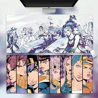 JOJO Bizarre Adventure Mouse Pad Super Large Star Fighter Golden Wind Sea Of Stone Boys Unique Computer Desk