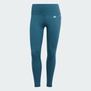 adidas Tập luyện Quần Legging 7 8 Cạp Cao Có Túi Optime Nữ Ngọc lam IJ6824