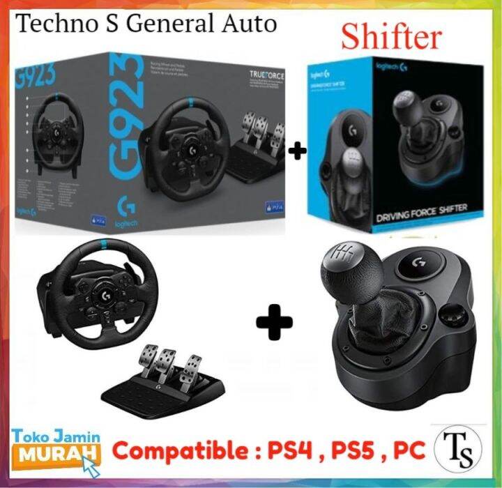 Volante Logitech G923, PS5, PS4, PC