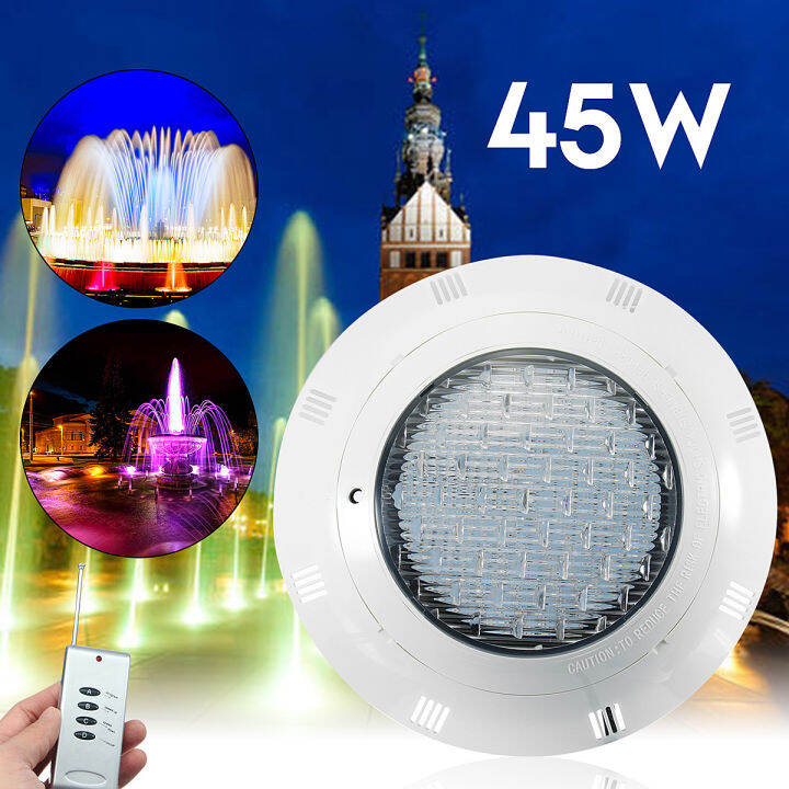 【Audew】(45W) 450led Remote Control RGB Colourful Underwater Swimming