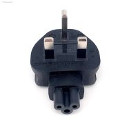 ♝ UK 3-Prong Male to IEC 320 C5 AC Power AdapterUK TO IEC320 C5 conversion plugPVC Material