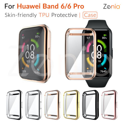 Zenia เคสโทรศัพท์ TPU,เคสกันกระแทกสำหรับ Huawei Band 7 Band7สายรัดข้อมืออัจฉริยะสำหรับเล่นกีฬา