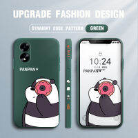 เคสโทรศัพท์สำหรับ OPPO A18 A38เคสลายการ์ตูนอนิเมะเราโทรศัพท์ดีไซน์ขอบสี่เหลี่ยมปลอกซิลิโคนน้ำคลุมทั้งหมดเคสป้องกันกล้อง