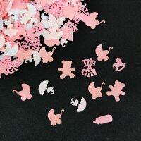 15G Its A โต๊ะเด็ก Confetti เพศเผยให้เห็นปาร์ตี้กระจายเลื่อมบอลลูนเด็กสาวทารกแรกเกิดบัพติศมาองค์ประกอบเติม HCZ37101ธง