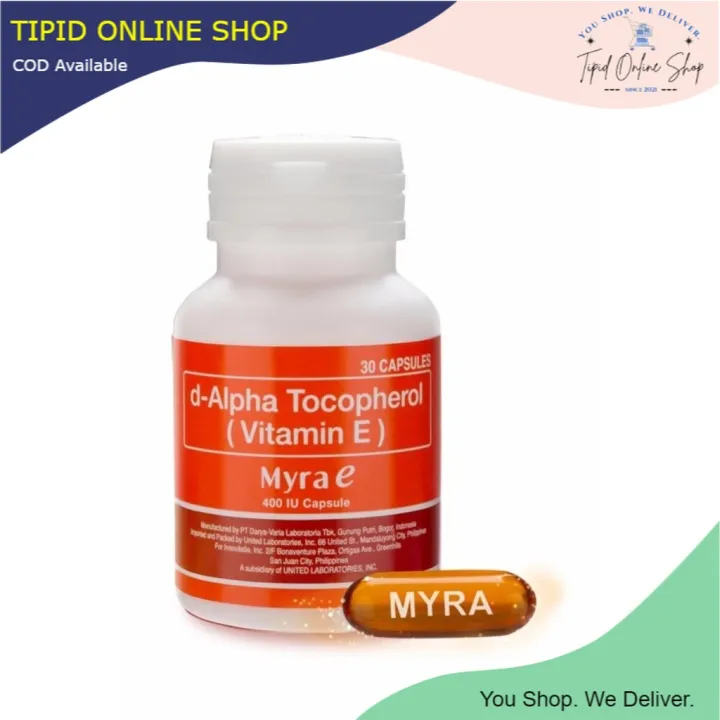 Myra E 400 IU Capsule 30s Lazada PH