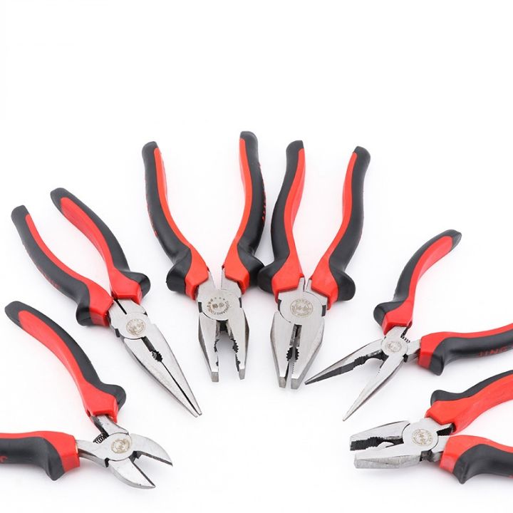 multifunction-diagonal-pliers-wire-pliers-and-round-bent-needle-nose-cutter-insulated-plier-for-diy-household-hand-tools