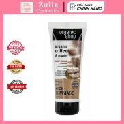 FREE SHIP Tẩy Da Chết Cho Mặt Cafe Organic Nga