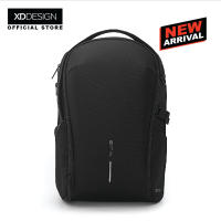 XD DESIGN กระเป๋าเป้นิรภัยแล็ปท็อป  BIZZ BUSINESS &amp; TRAVEL BACKPACK BLACK