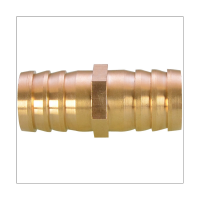 Straight Connector Brass Garden Hose Mender End Repair Water Hose Coupling Splicer Mender Hose Connector 25Mm