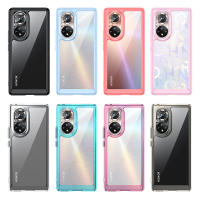 เคสโทรศัพท์อะคริลิกเคสใสสำหรับ Honor 80 Pro 5G Honor 70 Pro + 5G 70 Pro 50 Pro Honor 60 SE เคสโทรศัพท์พื้นที่สำหรับ Honor X40i X30i Honor X9 X8 Play 6T Pro Magic4 Lite เคสเรียบง่ายหลากสีเคสป้องกันใส่สบาย