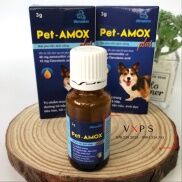 Siro Uống Pet Amox PlusTrị Tiêu Chảy, Hô Hấp Cho Chó, Mèo, Chim, Gà