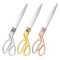 Tailor Scissors Galvanized Alloy Stainless Steel 8/9/10Inch Large Scissors for Clothes Fabric Sewing Scissors Needlework Shears