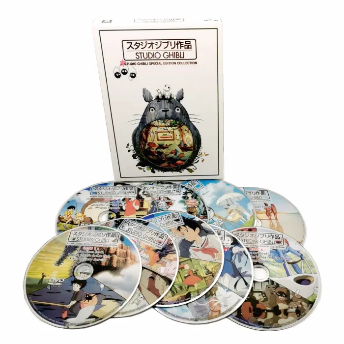 Hayao Miyazaki collection Studio Ghibli 9DVD Chinese, Japanese and English  pronunciation Chinese subtitles | Lazada PH