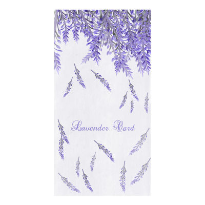 【cw】Lavender Island Flower Kitchen Towel Set Cleaning Cloth Kitchen Accessories Dish Washing Cloth Household Decoracion ！