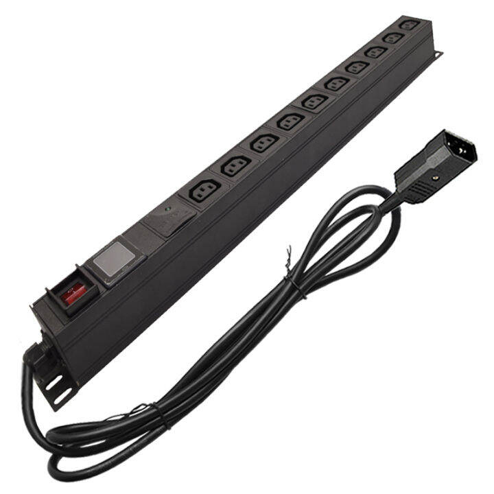 Network Server PDU Power Strip 10 Ways IEC 13 Female Socket
