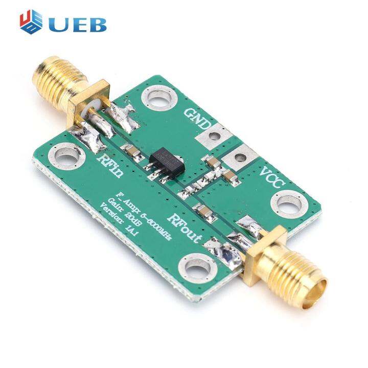 5-6000MHz RF Amplifier Module Gain 20dB Ultra-wideband Amplifier LNA ...