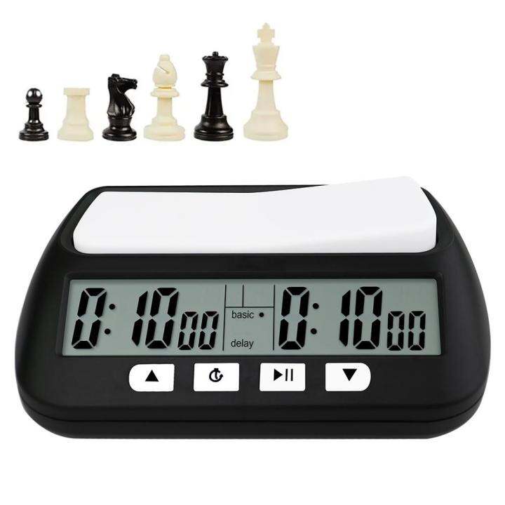 International Chess Clock Timer Digital Count Down Up Chess Game ...