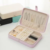 Double Layer Jewelry Jewelry Ring Necklace Storage Box Jewelry Box