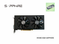 AMD RX 580/8GB SAPPHIRE แรงกว่า GTX 1060 6GB สินค้ามือสอง ประกันร้าน 7วัน