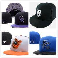 Fully enclosed Logo hat baseball team D hip-hop sealing adjustment plate cap youth dance against in cap