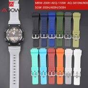 Dây Đeo Cao Su Cho Casio G-SHOCK AQ-S810W AEQ-110 MCW-200H W
