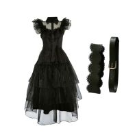 ▫✐☽ Wednesday Addams Costume Spirit Halloween Wednesday Costume Addams Family - Cosplay - Aliexpress