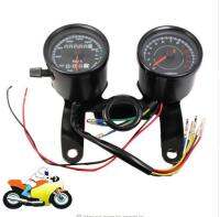 [COD] Motorcycle instrument double mileage monkey modified odometer with tachometer integrated indicator light night