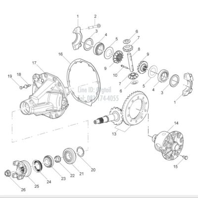 แท้ ลูกปืนเดือยหมูตับนอก CHEVROLET COLORADO / TRAILBLAZER ปี 2012-2020