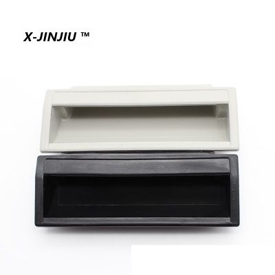 XJJ-PL012 hidden handle Distribution box cabinet door handle ABS nylon plastic file cabinet door handle