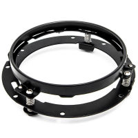 7" Inch BlackChrome Mounting Bracket Trim Ring for 7 Inch Round LED Headlight Headlamp Car Motorcycle Accessories