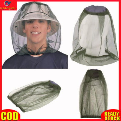 LeadingStar RC Authentic Mosquito Net Hat 70d Nylon Fly Netting Hood Fishing Cap Anti-bee Safety Survival Outdoor Tool For Hiking Camping
