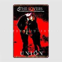 The Lovers โลหะแผ่นโลหะสัญญลักษณ์คลับบาร์ส่วนบุคคลผนังถ้ำโปสเตอร์ดีบุก0810