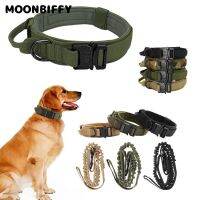 Tactical Dog Collar Military Adjustable Durable Nylon German Shepherd for Medium Large Walking Training Pet Perros Accessories