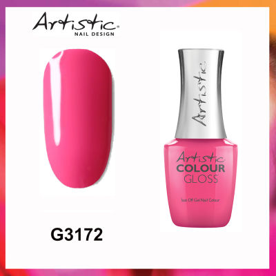 ของแท้! Artistic Colour Gloss สีทาเล็บเจล (โทนสีชมพู)