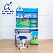 BÀN HỌC SINH NHỰA IN 3D DORAEMON, SIÊU NHÂN