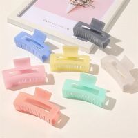 Korean Claw Clip Hair Accessories Hair Clips for Women Colorful Candy Color Hair Clips Girls Hair Claw Accessories for Hair New