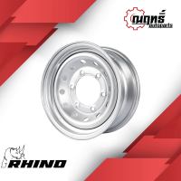 ?RHINO กะทะล้อ (เพลาลอย) ขอบ 15" บรรทุกได้กว่า 1.5 ตันต่อใบ ใส่ (เพลาลอย) 15x7.0 6 รู แถมจุ๊ปเหล็ก รับประกัน 6 เดือน?