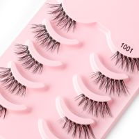 5 Pairs Mink Eyelashes Volume False Lashes 3D Mink Natural Long Make Up False Eyelash Faux Cils Cilios Fluffy Fake Eye Lashes