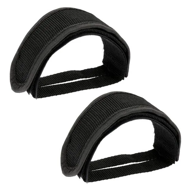 2x-soldier-fixed-gear-fixie-bmx-bike-bicycle-anti-slip-double-adhesive-straps-pedal-toe-clip-strap-belt-black