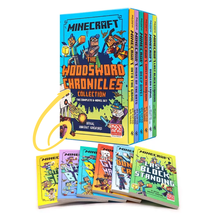 Minecraft: Deep Dive, Minecraft Woodsword Chronicles (6 books) | Lazada PH