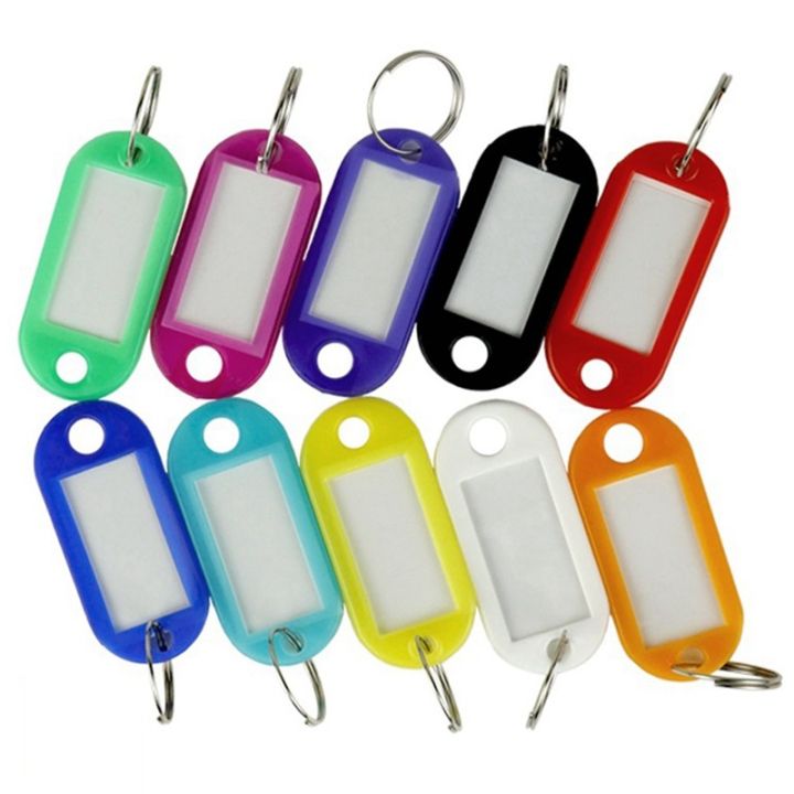 100-pcs-10-colors-candy-color-label-keychain-numbered-card-with-keychain-item-classification-tag-for-item-identification