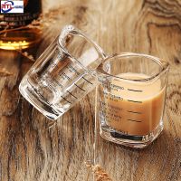 Thickened Glass Coffee Ounce Cup Concentrated Espresso Shot Graduated Measuring Cup 에스프레소 샷잔 Cafe Tools