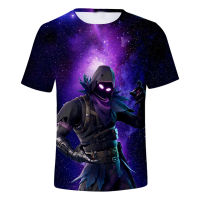 Fortnites เสื้อยืด3D เด็กหญิงเด็กชายสำหรับดิจิตอลการ์ตูนแฟชั่นแขนลายสั้นสำหรับเด็ก,เสื้อยืดคอกลมระบายอากาศได้ดีเข้าได้กับทุกชุดฤดูร้อน0259 0000