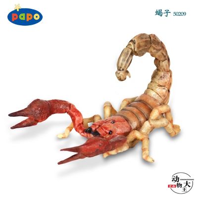French PAPO simulation wild animal model childrens plastic toy pendulum scorpion 50209 educational cognitive gift