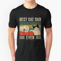 Best Cat Dad Ever Bump T Shirt Cotton 6Xl Best Cat Dad Ever Cat Vintage
